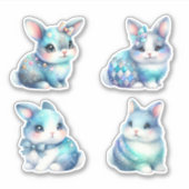 イースターブルーバンニ シール (正面)