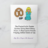 イースタープレッツェルイースタ ーカードカスタマイズ! シーズンカード (内部)