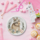 イースタープレート、イースターディナープレート、バニー ペーパープレート (パーティー)