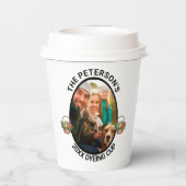 イースタープン | 2025年カスタム家族の写真染め 紙コップ (裏面)