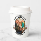 イースタープン | 2025年カスタム家族の写真染め 紙コップ (正面)