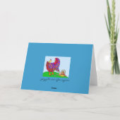 イースターヘンウクライナフォークアートバイヴェラトレムバッハ シーズンカード (裏面)