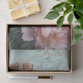 イースターヘンヴィンテージグリーンスーツケースデカップホテル 薄葉紙 (ギフト)