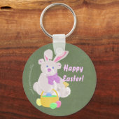 イースターベアーキーチェーン キーホルダー (正面)