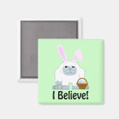 イースターベア! イースターの雪男 マグネット (正面/裏面)