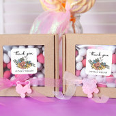 イースターベイビーシャワーのお礼 スクエアシール