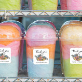 イースターベイビーシャワーのお礼 スクエアシール