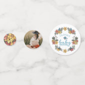 イースターベイビーシャワーテーブルコンフェッティ コンフェッティ (正面)