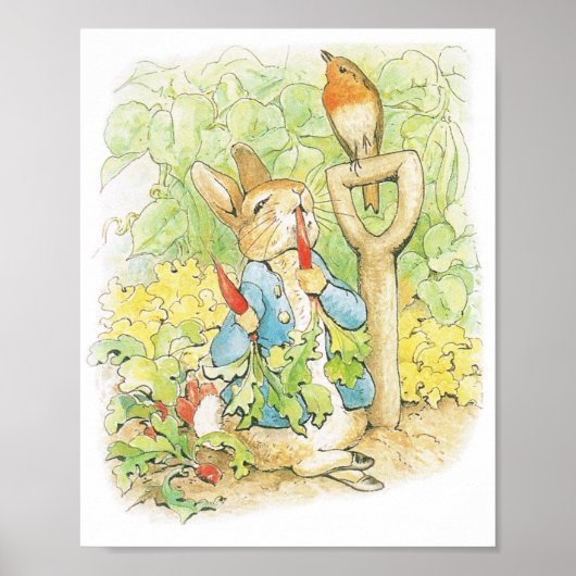 イースターベイビーシャワーラビットポスター ポスター (正面)