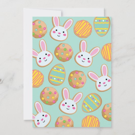 イースターベイビーシャワー招待状 招待状 (裏面)