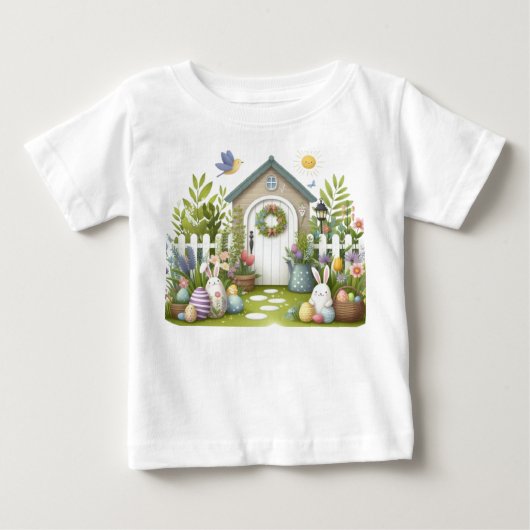 イースターベイビー&トッズTシャツ ベビーTシャツ (正面)
