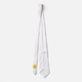 イースターベビーのひよこのタイ ネクタイ (裏面)