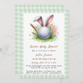 イースターベビーシャワー招待状 招待状 (正面/裏面)