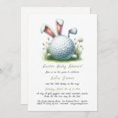イースターベビーシャワー招待状 招待状 (正面/裏面)