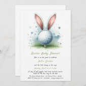 イースターベビーシャワー招待状 招待状 (正面/裏面)