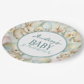 イースターベビーシャワー紙プレート ペーパープレート (アングル)