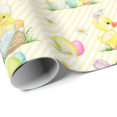 イースターベビーチックスとアヒル ラッピングペーパー (ロールコーナー)