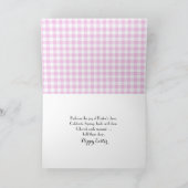 イースターベビーチックスとジンガム卵 シーズンカード (内部)