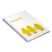 イースターベビーチックノートブック ノートブック (右側)