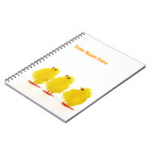 イースターベビーチックノートブック ノートブック (左側)