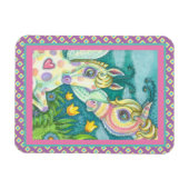 イースターベビー、春馬、妖精フィリー磁石 マグネット (横)