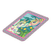 イースターベビー、春馬、妖精フィリー磁石 マグネット (左側)