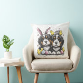 イースターベルネーズマウンテンドッグ クッション (椅子)