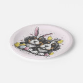 イースターベルネーズマウンテンドッグ ペーパープレート (アングル)