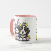 イースターベルネーズマウンテンドッグ マグカップ (正面左)