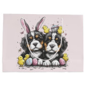 イースターベルネーズマウンテンドッグ ラージペーパーバッグ (裏面)