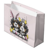 イースターベルネーズマウンテンドッグ ラージペーパーバッグ (正面アングル)