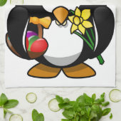 イースターペンギン キッチンタオル (折り畳み)