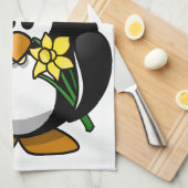 イースターペンギン キッチンタオル (四つ折り)