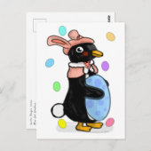 イースターペンギン ポストカード (正面/裏面)