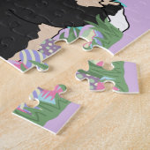 イースターペンブロークウェルシュコーギー ジグソーパズル (側面)