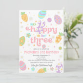 イースターホッピーは3つの誕生日 招待状 (スタンド正面)