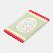 イースターホリデーうさぎ花 ポストイット (アングル)