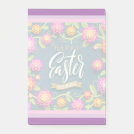 イースターホリデーうさぎ花 ポストイット