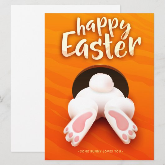 イースターホリデーカード シーズンカード (正面/裏面)