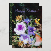 イースターホリデーカード シーズンカード (正面/裏面)