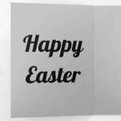 イースターホリデービジネスグレートリフォールドホリデーカード 三つ折りクリスマスカード (内部最初)