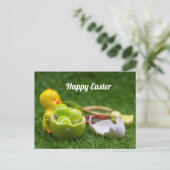 イースターホリデー用テニスボール(テニスエッグ付き) シーズンポストカード (スタンド正面)