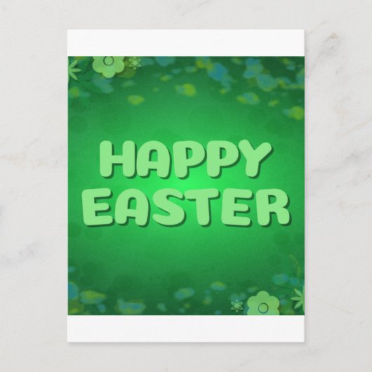 イースターホリデー葉書 シーズンポストカード (正面)