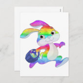 イースターホリデー葉書 シーズンポストカード (正面/裏面)