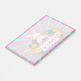 イースターホリデー　トレンディーバニー　フラワル ポストイット