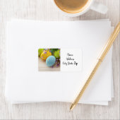 **イースターホリデー**フェスティバル住所 シール (インサイチュ)