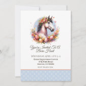 イースターホース 招待状 (正面)