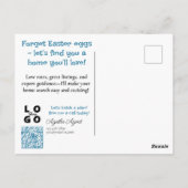 イースターホーム狩り ポストカード (裏面)