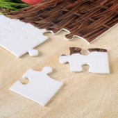 イースターボストンテリア犬 ジグソーパズル (側面)