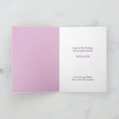 イースターボンネットガールヴィンテージイメージ シーズンカード (内部)